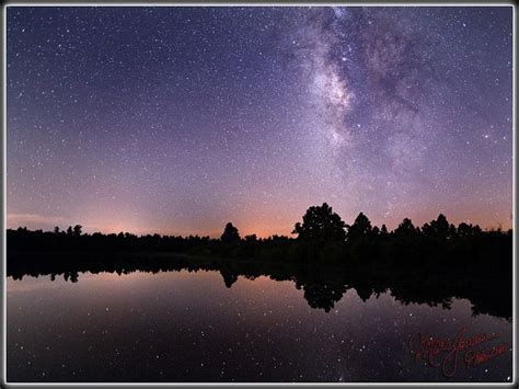 Milky Way Reflections Milky Way Calm Water Amazing Photography