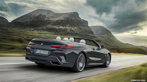 2019 Bmw 8 Series M850i Xdrive Convertible Rear Three Quarter