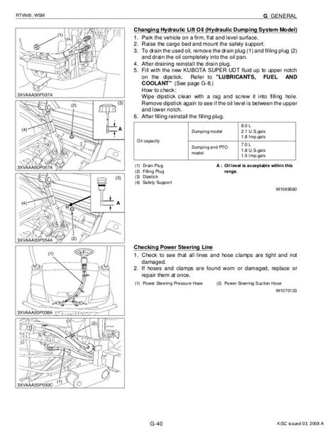Kubota Rtv 1100 Parts Manual