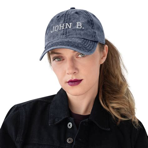 John B Dad Hat Dad Hats For Women Outer Banks Hit Tv Show Etsy