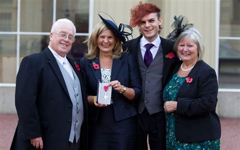 Stephen Suttons Mother Speaks Of Bitter Sweet Moment As She Is Given His Mbe By The Queen