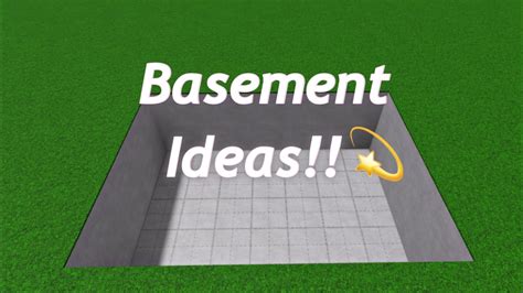 Bloxburg Basement Ideas