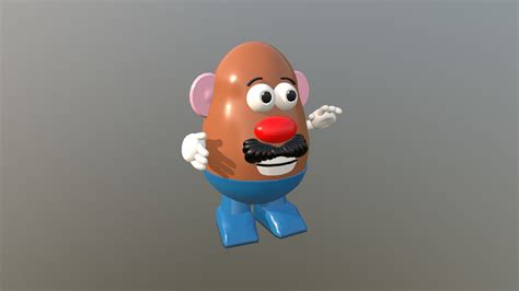 Mr Potato Head 3d Model By Justin Jmamaril25 1c1183b Sketchfab