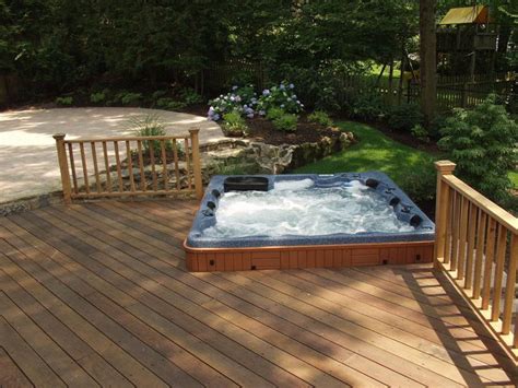 Do You Like Hot Tubs On A Deck Or Built In Hot Tub Deck Hot Tub