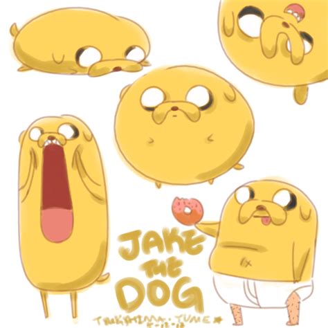 Jake The Dog By Tsukishimayume On Deviantart Cartoon Network