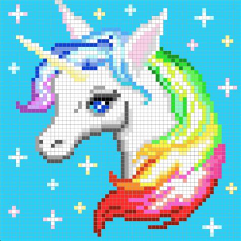 Pixel Art Unicorn 31 Idées Et Designs Pour Vous Inspirer En Images