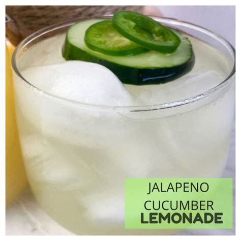 Jalapeno Cucumber Lemonade Recipe From Vals Kitchen