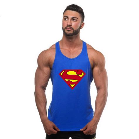 New Super Hero Captain America Brand Clothing Singlets Mens Tank Top Muscle Shirt Superman