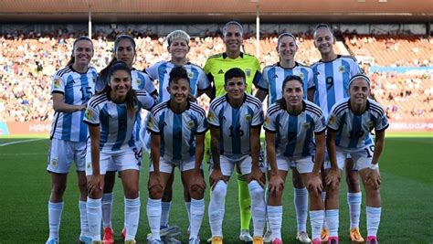 Mundial De Fútbol 2023 La Selección Argentina Femenina Venció A Nueva