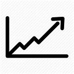Market Icon Rise Growth Diagram Icons Money