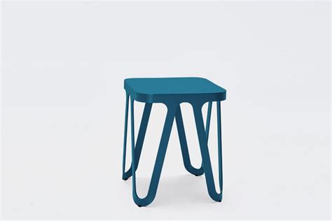 Red Loop Stool By Sebastian Scherer For Sale At 1stdibs