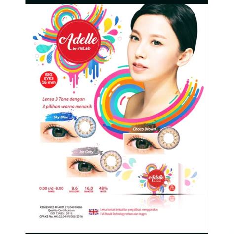 Jual Softlens Adelle Big Eyes Normal Shopee Indonesia