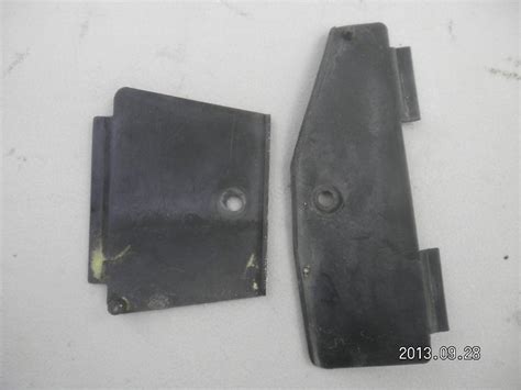 Purchase 1971 Mustang Fender Access Cover Plates Oem 71 72 73 In Coram