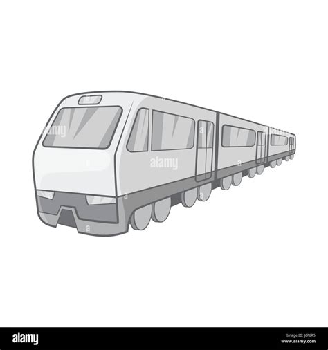 Suburban Electric Train Icon Stock Vector Image And Art Alamy