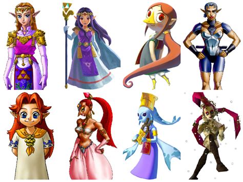 Video Game Characters Female Zelda
