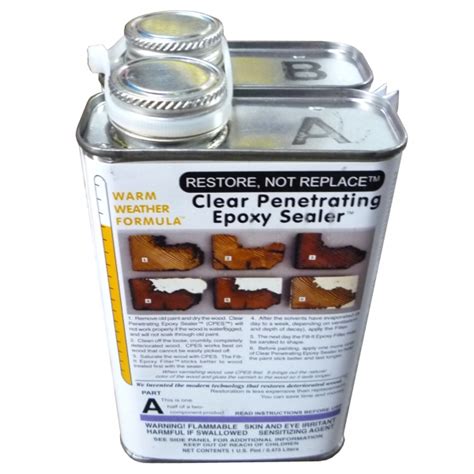 Smith And Co Es Qt Smith Clear Penetrating Epoxy Sealer