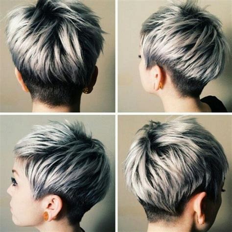 This is an amazing short men's haircut for thick hair. 20 Trendy Gray Hairstyles - Gray Hair Trend & Balayage Hair Designs - Hairstyles Weekly