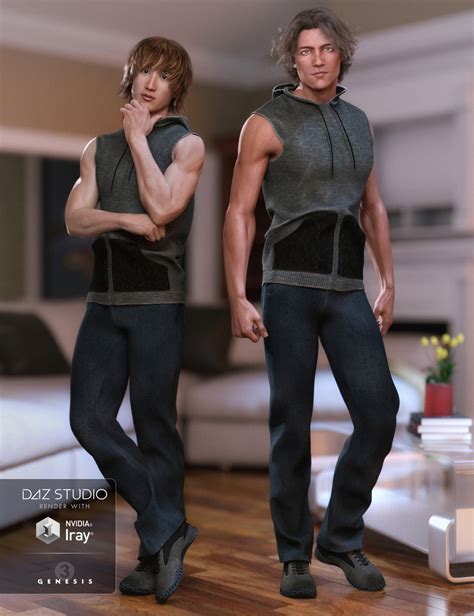 Street Cred Outfit For Genesis 3 Male S Daz 3d
