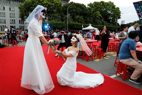 these same sex marriages in taiwan will warm your heart with pride