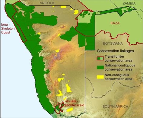 Contiguous Conservation Areas Community Conservation Namibia
