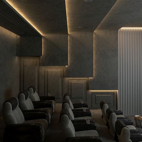 Home Cinema On Behance Home Theater Room Design Cinema Room Design