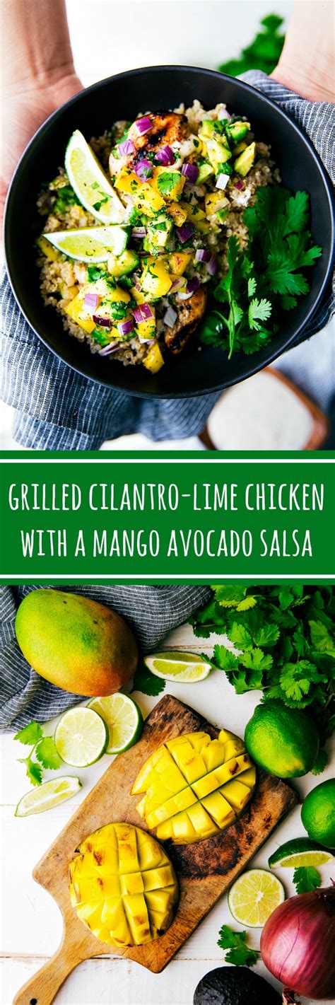 Let it all soak in: The BEST MARINADE! Grilled Cilantro-Lime Chicken with a ...
