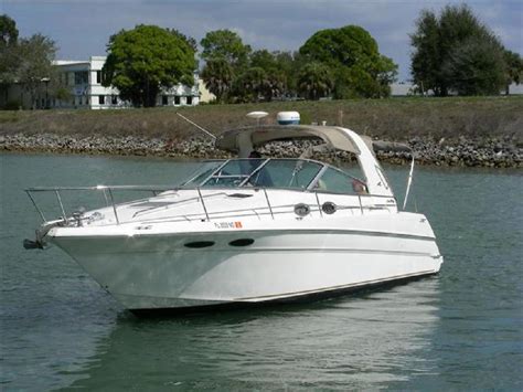 2000 29 Sea Ray 290 Amberjack For Sale In Venice Florida All Boat
