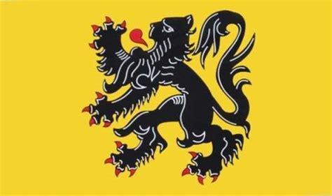 Bandera de españa ), wie es in der definiert ist , der spanischen verfassung von 1978 , besteht aus drei horizontalen streifen: Flandern (Region) Belgien Flagge 90x150 cm | Belgien ...