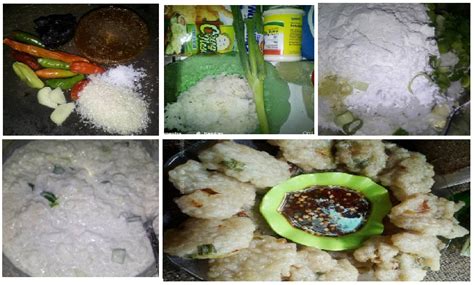 Sedikit tepung aci untuk ditabur. Resep Membuat Cireng Nasi Kobe Bumbu Rujak, Renyah, Gurih ...