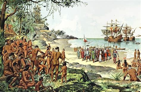 Os Portugueses Chegaram Ao Território Depois Denominado Brasil Em 1500