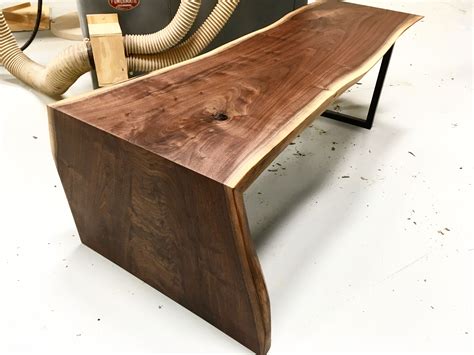 Yeah it can be bad. Walnut waterfall table. | Coffee table, Table, Decor