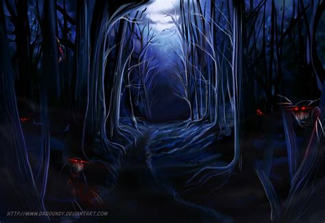 Scary Forest At Night Images Pictures Becuo