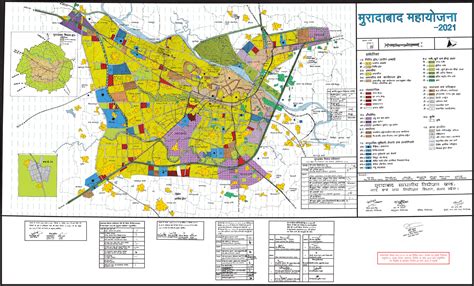 Moradabad Master Plan 2021 Map Pdf Download Master Plans India