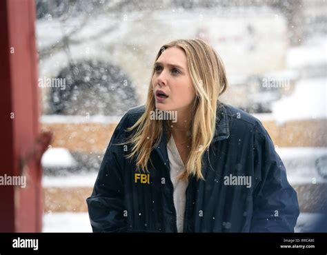 Elizabeth Olsen And Wind River High Resolution Stock Photography And