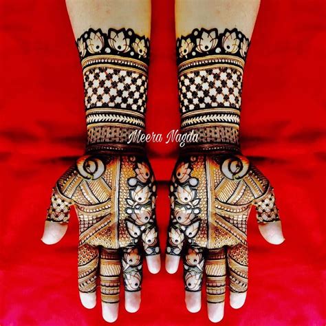 Image May Contain One Or More People And Indoor Khafif Mehndi Design