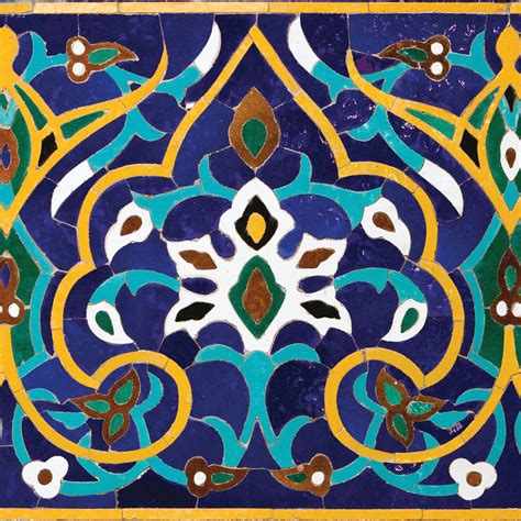 Persian Tile Art Print By Mojtaba X Small Persian Art Painting