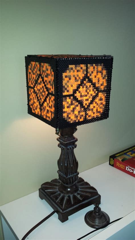 Limit my search to r/minecraft. Redstone lamp with perler beads - DIY for the very crafty ...