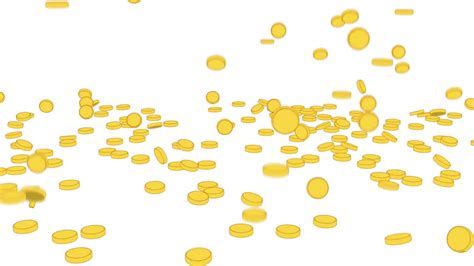 Falling Coins Png Clipart Png Mart