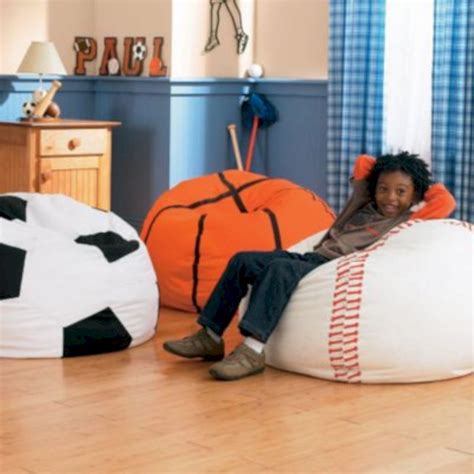 They are totally safe for everyone — the best bean bag chairs for kids don't contain any hard or rigid materials that can cause discomfort or injury. 67 Cute Bean Bag Chairs For Kids (With images) | Sports ...