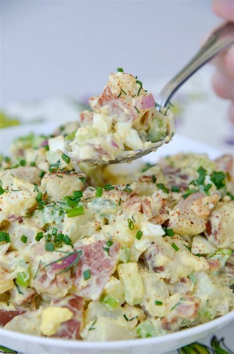 Red Skinned Potato Salad With Bacon Now Find Gluten Free Recipe