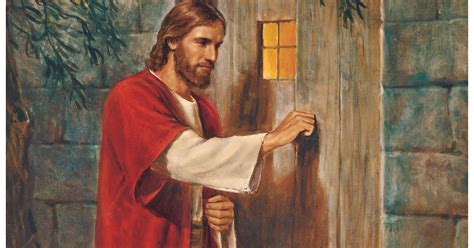 A Mortal Perspective Of Eternity Jesus At The Door