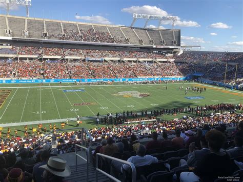 Camping World Stadium Seating Chart Rows Awesome Home