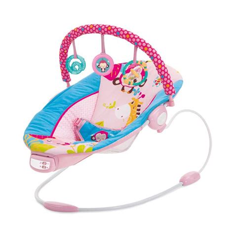 Buy The Vibrating Bouncer Pink 1176825 From Babies R Us Online