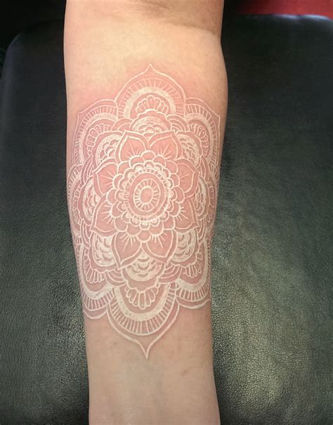 White Ink Mandala Tattoo Imgur