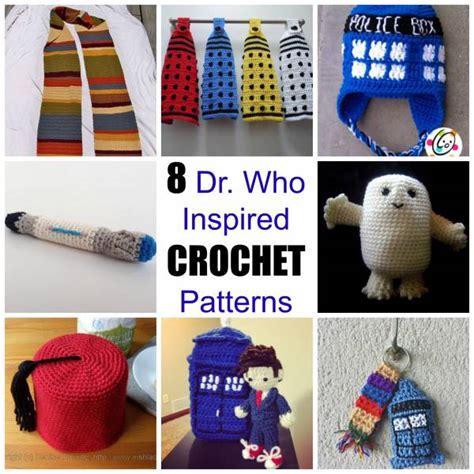 8 Dr Who Inspired Crochet Patterns Crochet