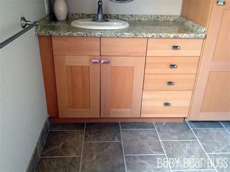 And you can choose the inside too from deep drawers to height adjustable shelves. Ikea Kitchen made into 'custom' Bathroom Vanity - IKEA ...