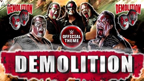 Wwfwwe Demolition Theme Song Pain And Destruction Lyrics 2021