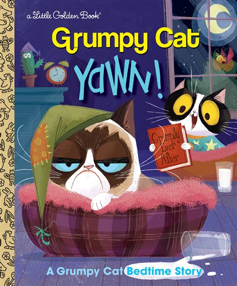 Lgb Yawn A Grumpy Cat Bedtime Story Grumpy Cat By Christy Webster