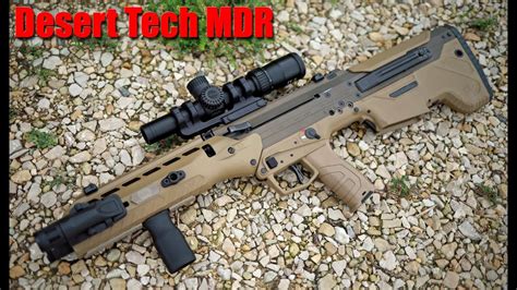 Desert Tech Mdr Upgraded First Shots Youtube