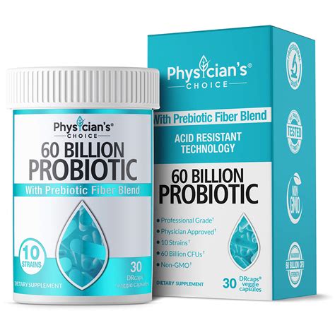 Physician S Choice Billion Cfu Acidophilus Probiotic Capsules Ebay